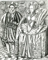 Portrait of James I and Anne of Denmark
